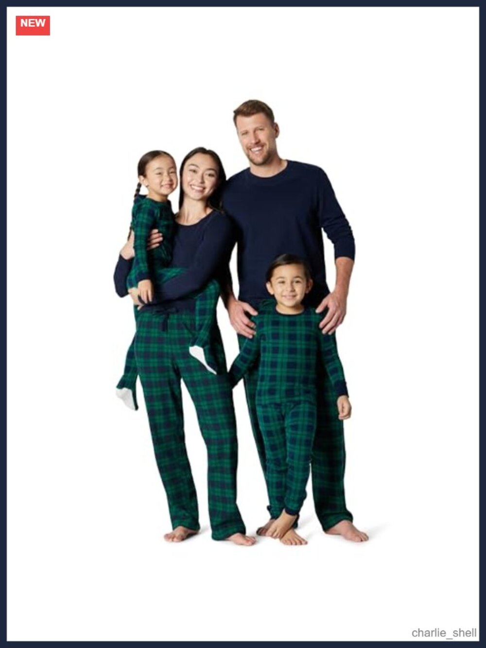 Men's Cotton Flannel Pajama Set Relaxed Fit Long Sleeve Sleepwear